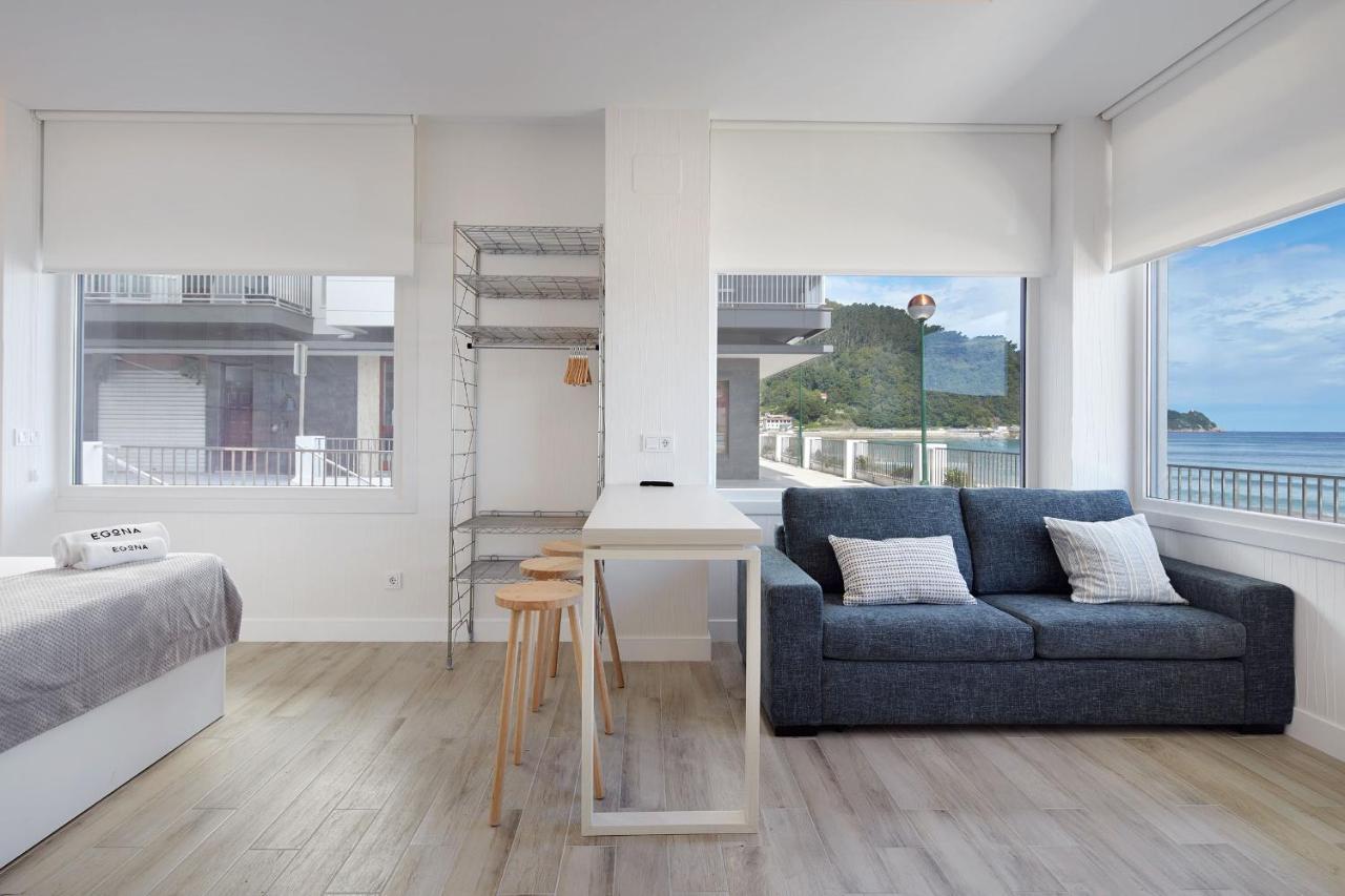 Apartamentos Egona Zarautz Sobre El Mar Zewnętrze zdjęcie