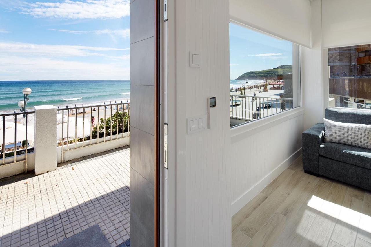 Apartamentos Egona Zarautz Sobre El Mar Zewnętrze zdjęcie